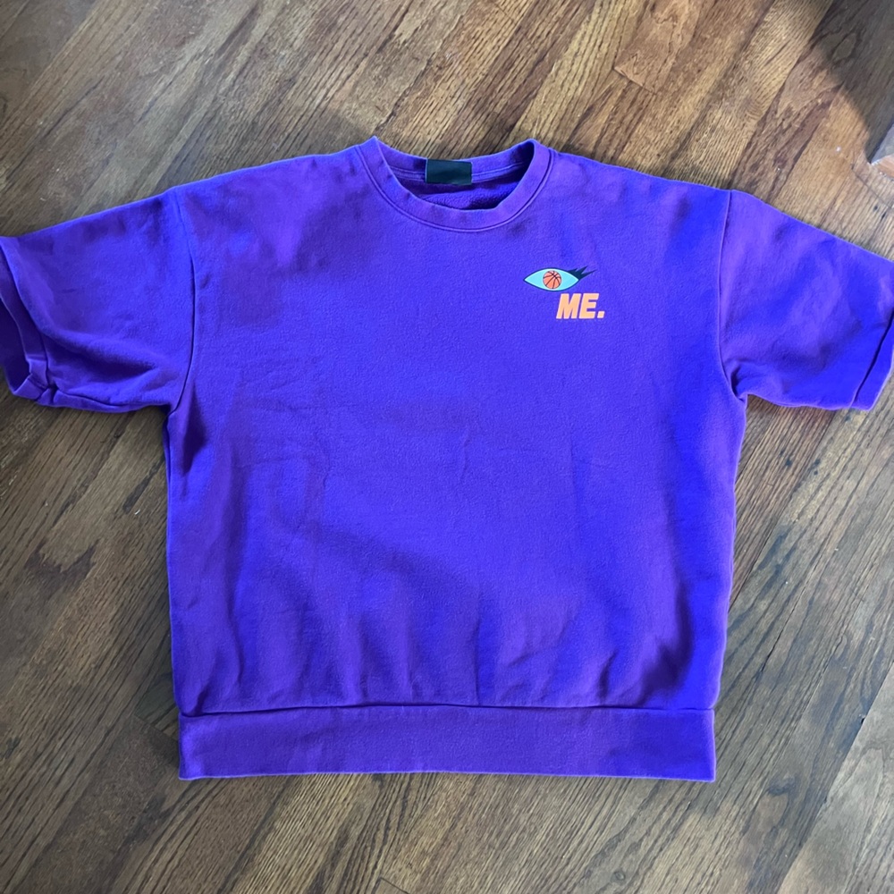 Melody Ehsani Purple women’s basketball Sweatshirt eye eye chart - Picture 6 of 7